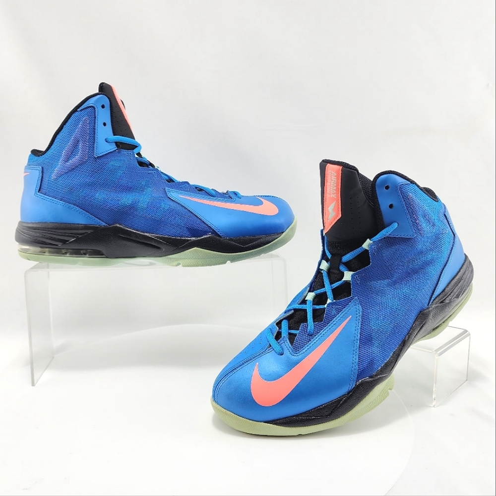 NIKE AIR MAX STUTTER STEP 2 - 2014 Sneaker, Photo blue/bright mango, size 10.5